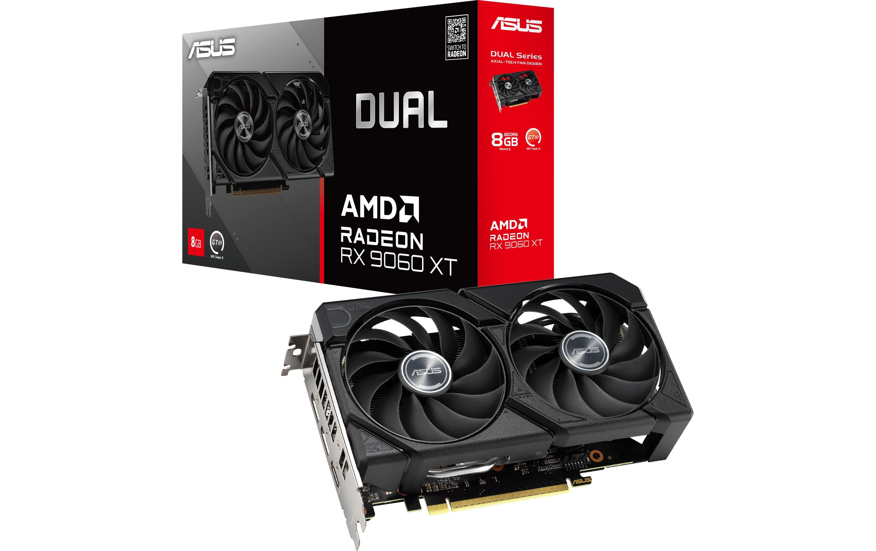 ASUS Dual Radeon RX 9060 XT 8G