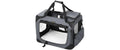 Feandrea Transportbox für Hunde & Katzen M grau, 60.0x42.0x42.0cm