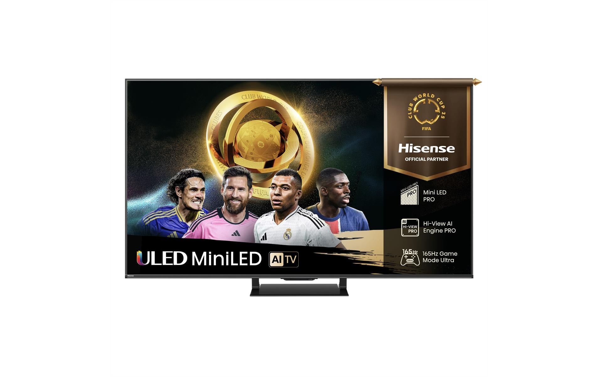 Hisense TV 65U7Q PRO 65" Mini-LED 4K, 165Hz, 2000 Nits