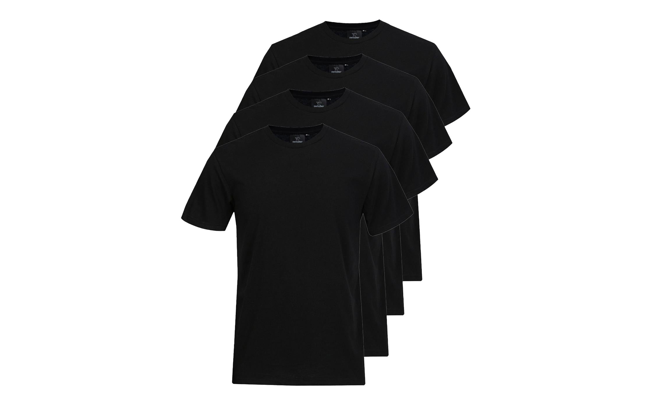 Switcher Circular T-Shirt unisex schwarz, S