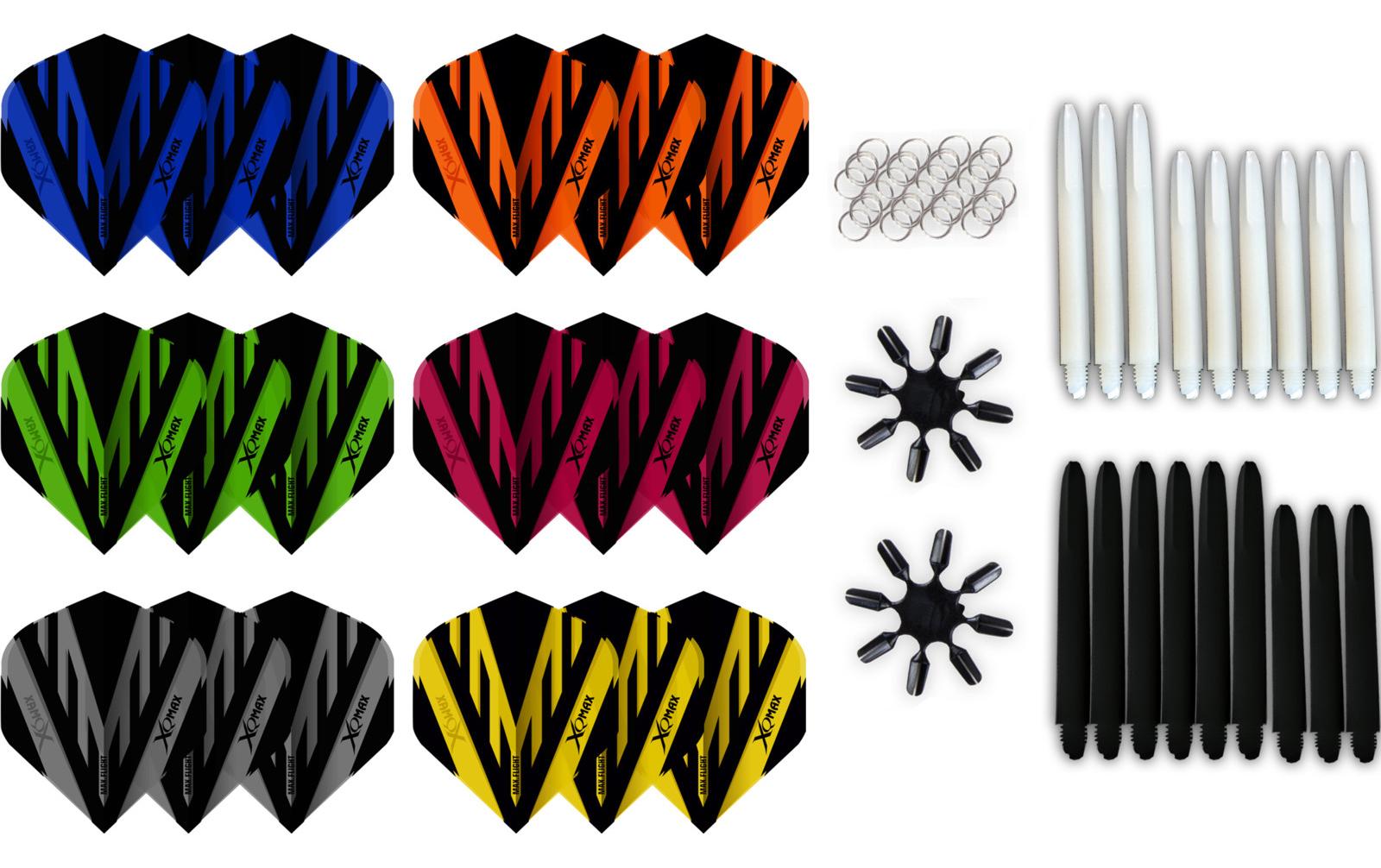 FTM Dart Set 84-teilig schwarz