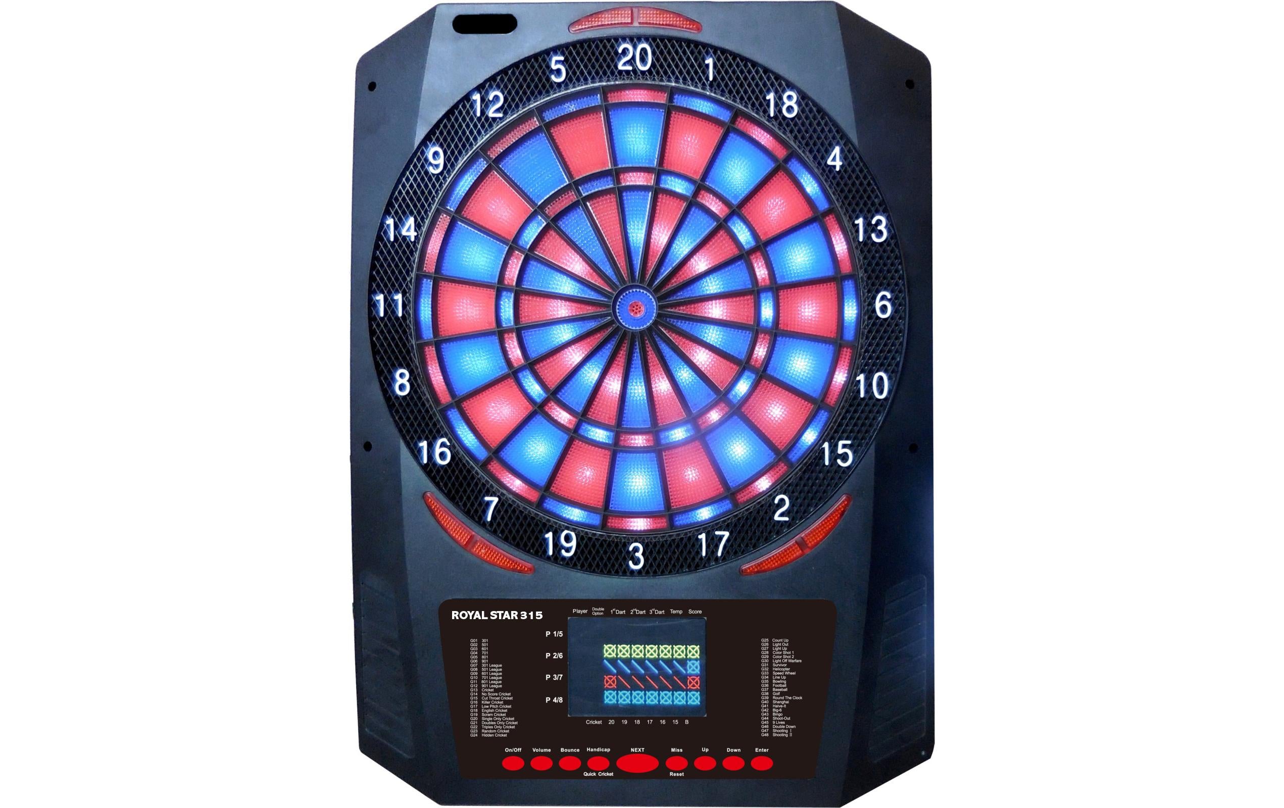 FTM Dart Set Lisbon 1-8 Player, 48 Games, inkl. Pfeile