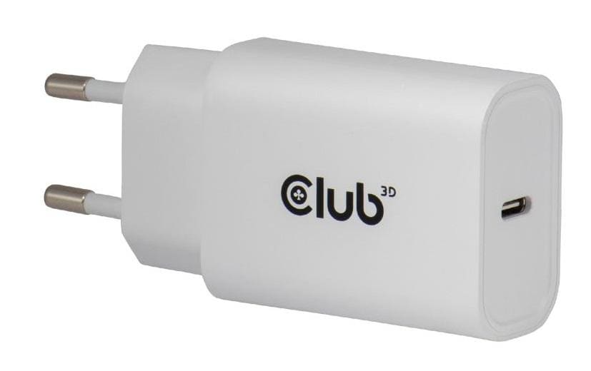 Club 3D, Ladegerät 30W 2 stk Weiss, PD bis 30Watt (15V/2A)