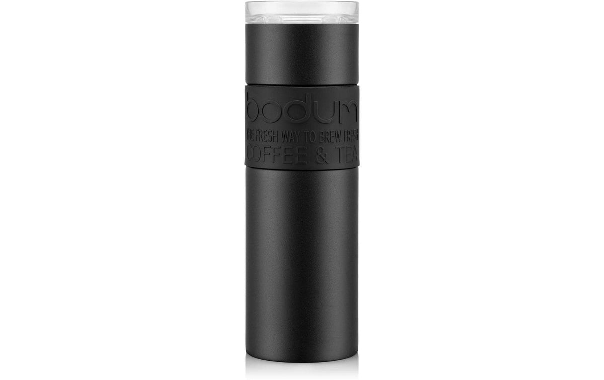 Bodum Travel Mug Doppelwandig Edelstahl chrom, 0.6 Liter