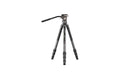 Sirui SP124+B5X Waterproof Carbon Stativ mit Videoneiger schwarz