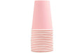 PRO nappe Einweg-Becher Rosa, 15 Stück 2dl, 9.7x7 cm(HxD), Karton