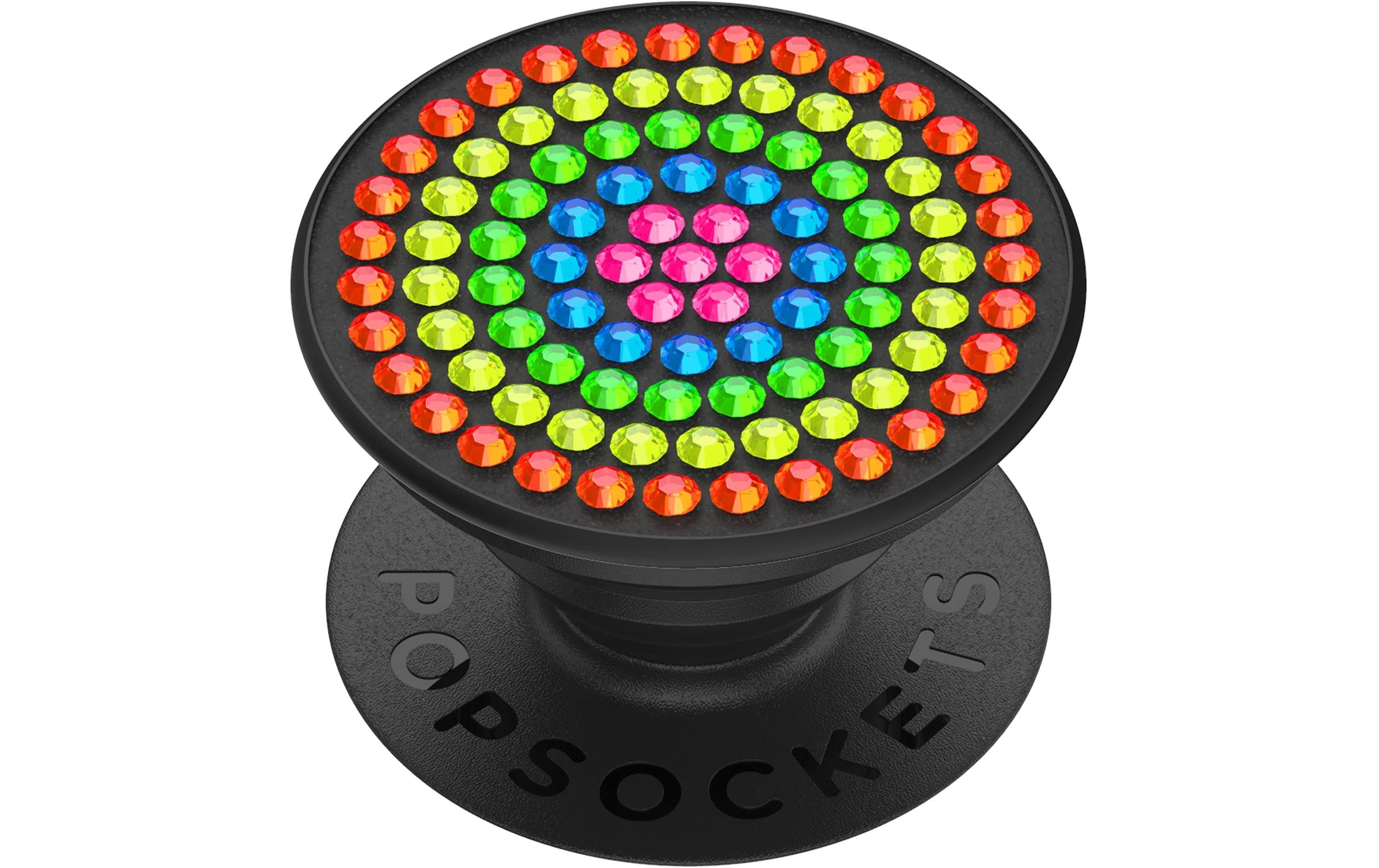 PopSockets  PopGrip Swarovsky Neon Crystal Burst