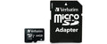 Verbatim Card Pro U3 SDXC Card C10 64GB UHS-I U3, les. 90MB/s, schr. 45MB/s