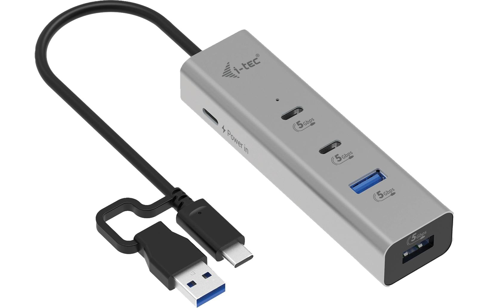 i-tec Charging Metal HUB 2x USBC+2x USBA Universal, PD 85W