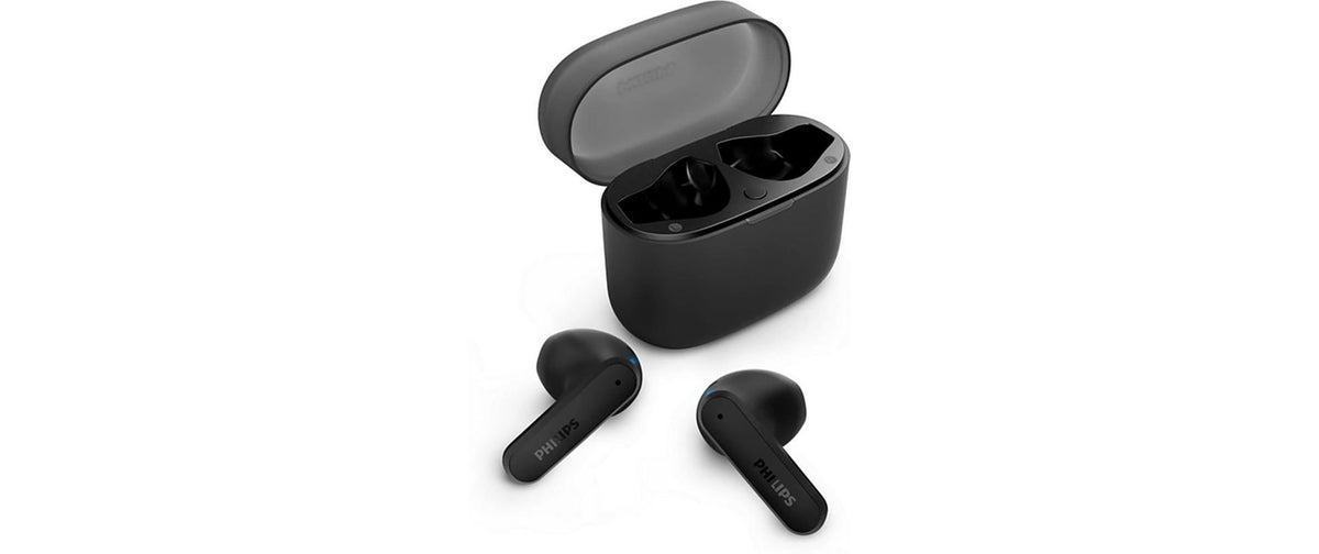 Philips TAT2139BK/00, True Wireless In-Ear schwarz, bis 28h Akku, IPX4