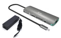i-tec USB-C Metal Nano Docking Station 4K HDMI LAN PD 100 W + Charger 100W