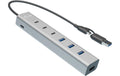 i-tec USB-C/USB-A Charging Metal HUB 7 Port P(3x USB-C, 4x USB-A)