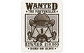 Wanted Partykiller Sticker