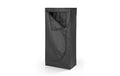 EASYmaxx Stoffschrank mit Reissverschluss 70x46x148cm schwarz