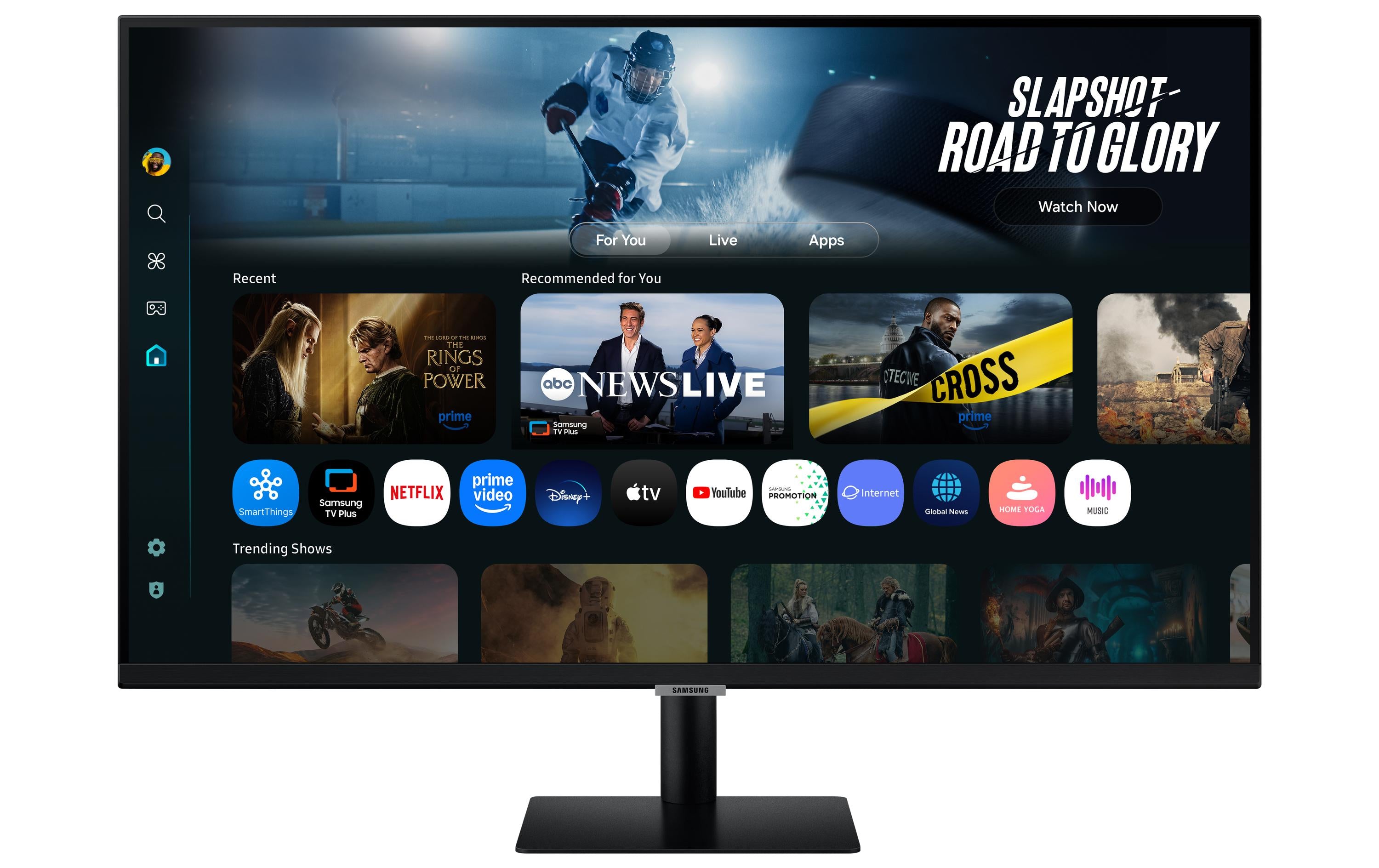 Samsung LS32FM700UUXEN, 32", black