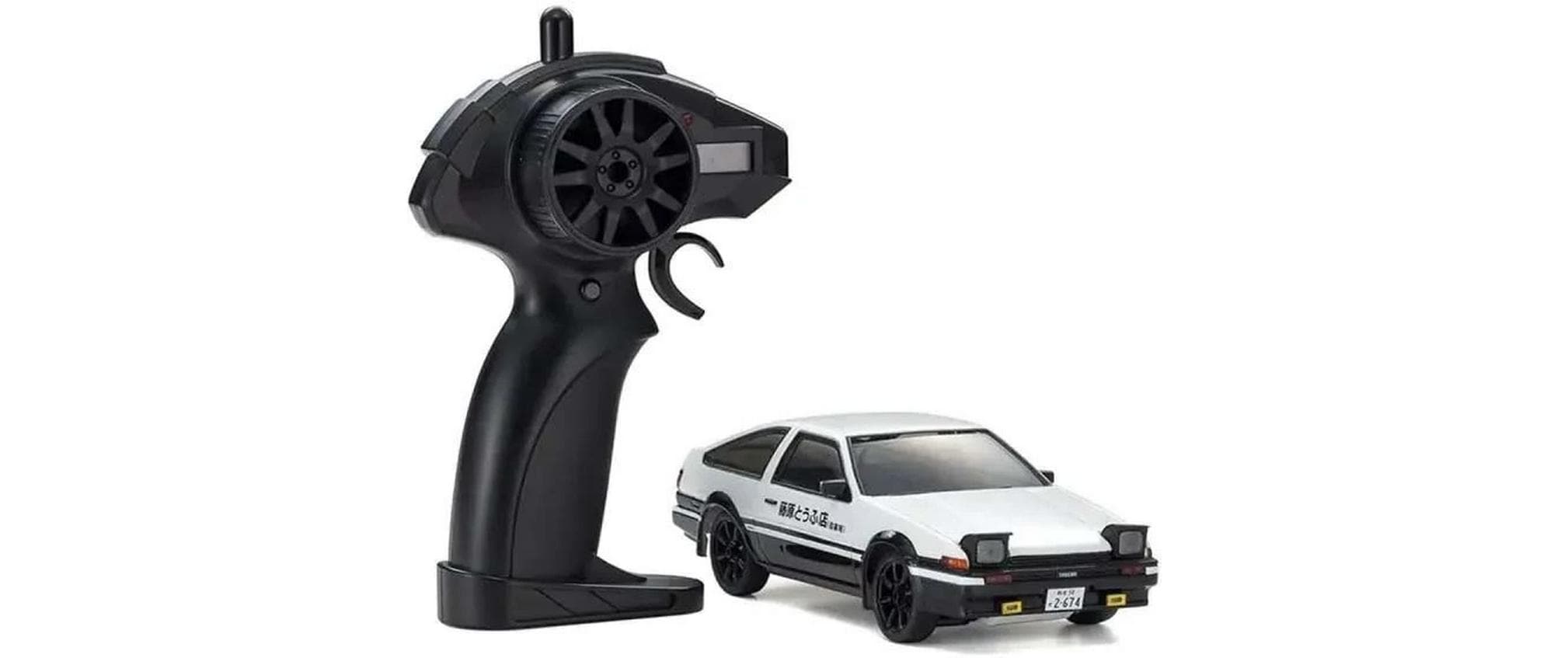 Kyosho First Mini-Z Toyota Trueno AE86 1:28, Initial-D, Weiss/Schwarz