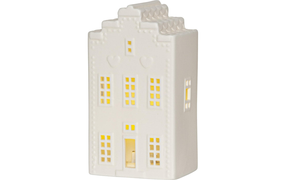 Star Trading Tisch Dekoration VINTER Indoor, Weiss, 1 LED