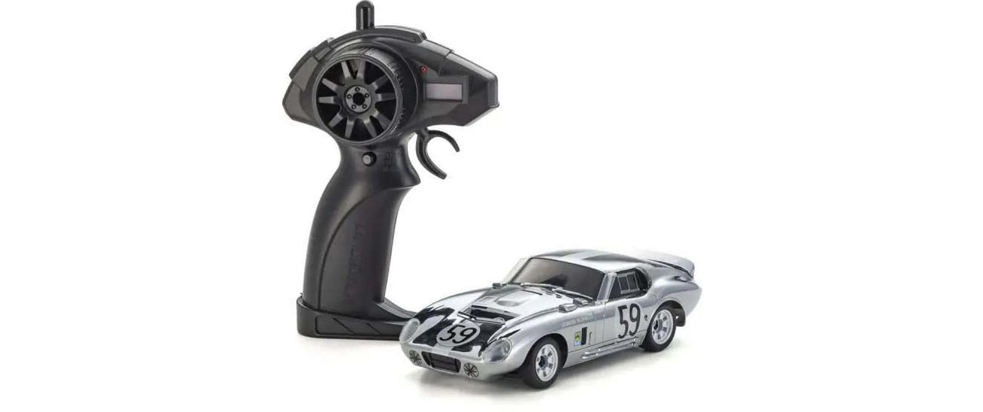 Kyosho First Mini-Z Shelby Cobra Daytona 1:28, Chrom