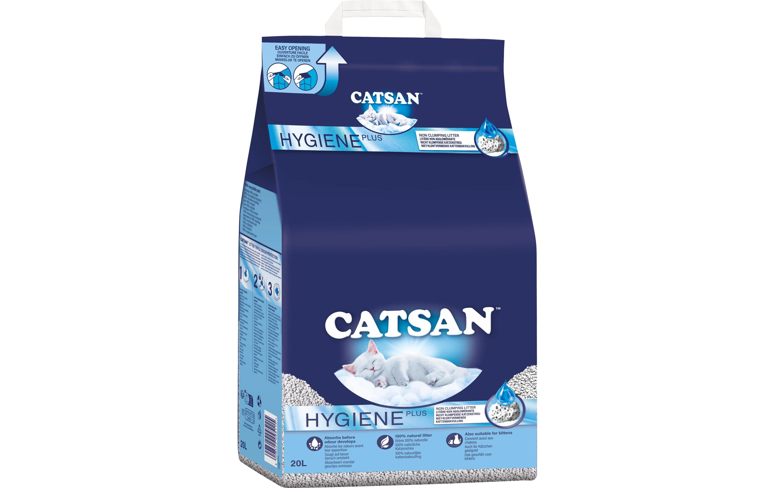 Catsan Hygiene plus Streu 20 l