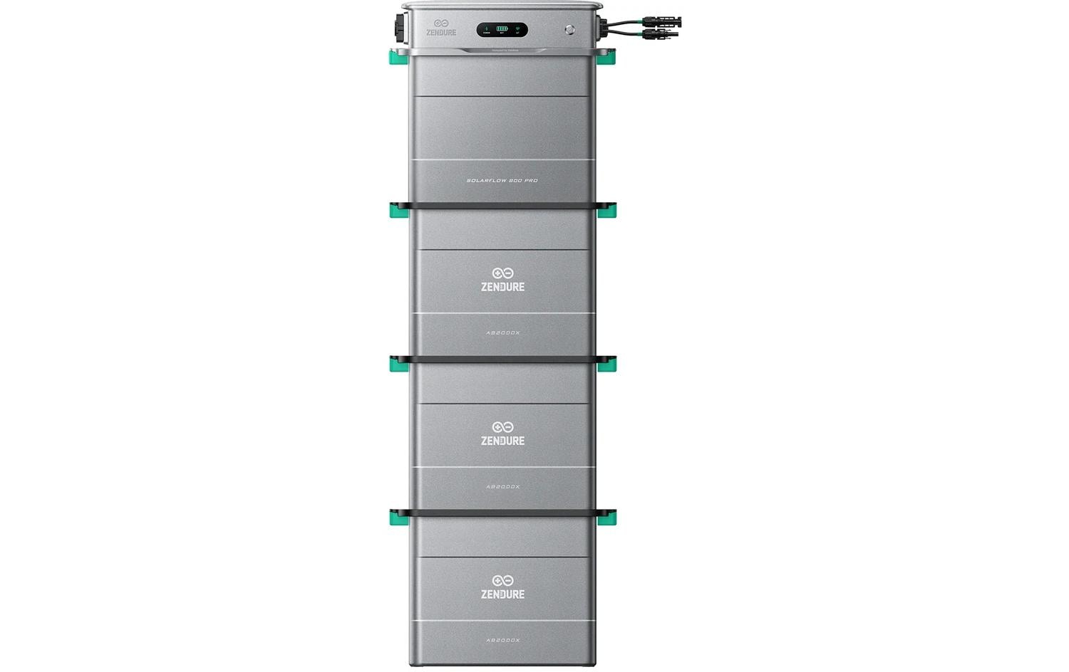 Zendure SolarFlow 800 Pro 7,68kWh Kit mit 3x AB2000X Erweiterungsbatterie 1920Wh