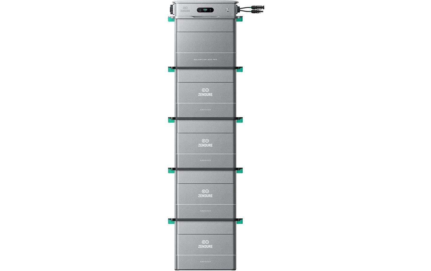Zendure SolarFlow 800 Pro 9,60kWh Kit mit 4x AB2000X Erweiterungsbatterie 1920Wh
