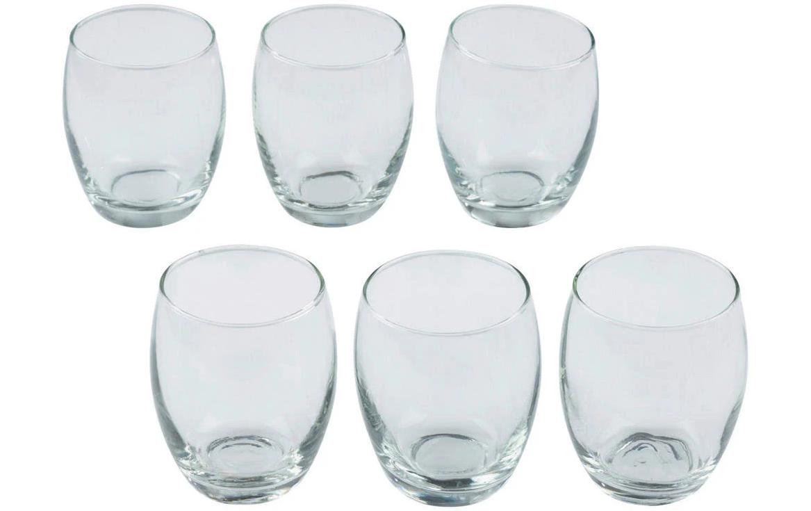 Alpina Trinkglas 350ml, 6 Stück Glas, 7.7x10 cm (DxH)