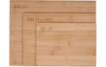 Alpina Schneidebrett mit Text,Grau, Bambus 39.5x30x1 cm, 1825kg, BMB SL