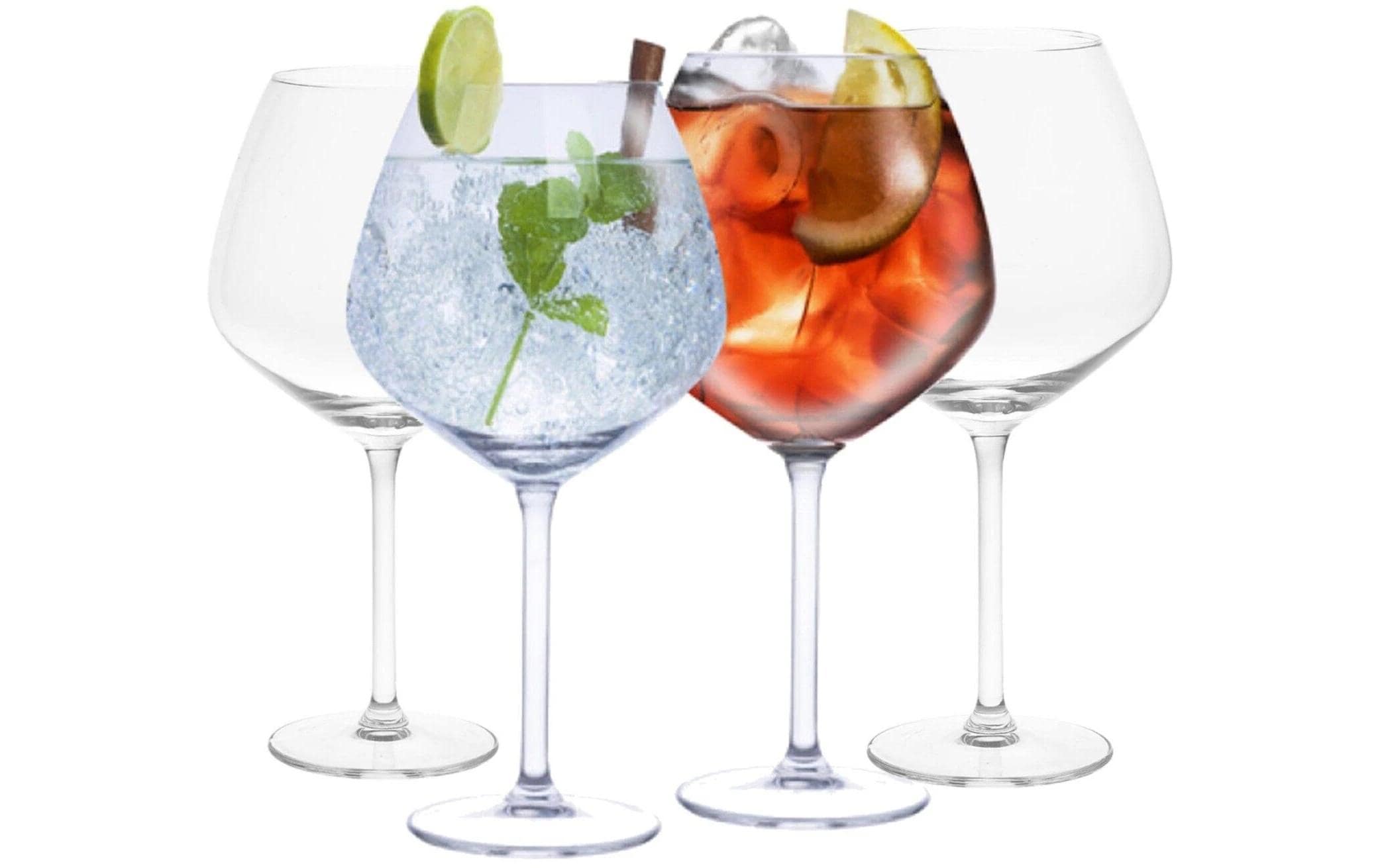 Alpina Gin Tonic Gläser, 4 Stück 730 ml, Glas, 11x22.5 cm (DxH)