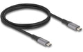 Delock USB4 40 Gbps, PD3.1, 240W, 1m max DP2.0, max 8K 60Hz