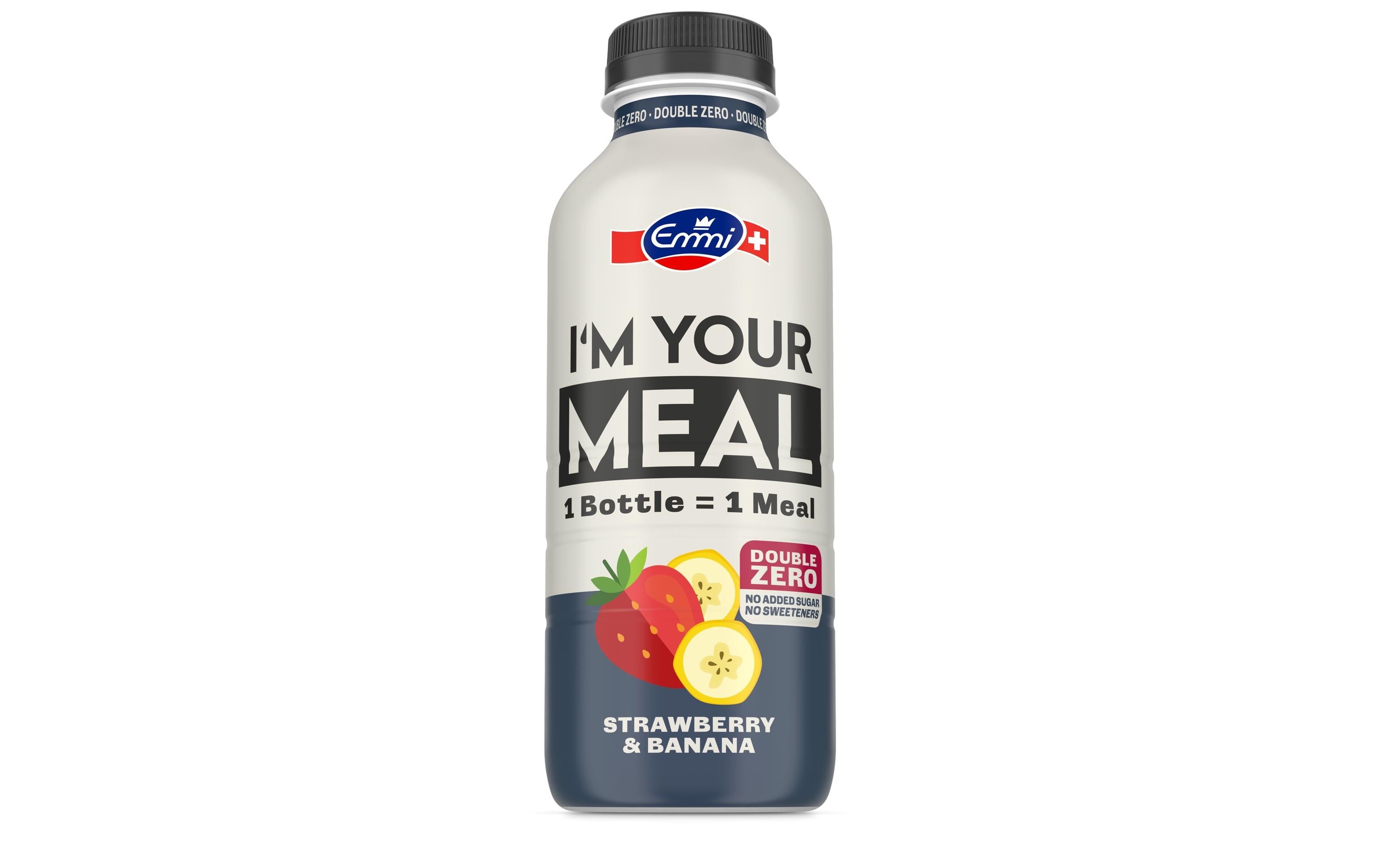 Emmi Trinkmahlzeit Double Zero Erdbeere Banane 500ml