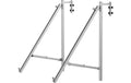 EcoFlow Halterung Betonbalkon Silber