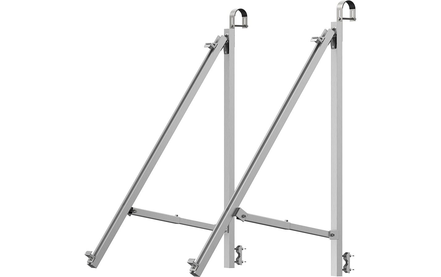 EcoFlow Halterung halbgeschlossener Balkon Silber