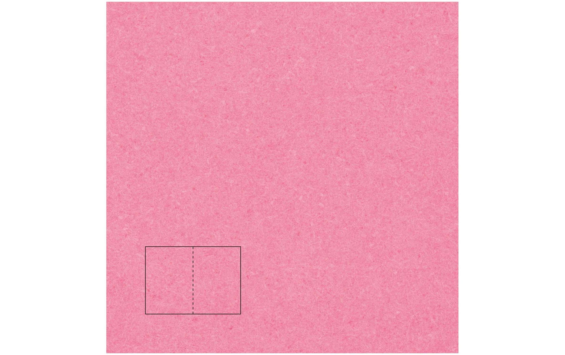 Rico Essentials Karte A6 Klappkarte Pink, 50 Stück, 240 g/m²