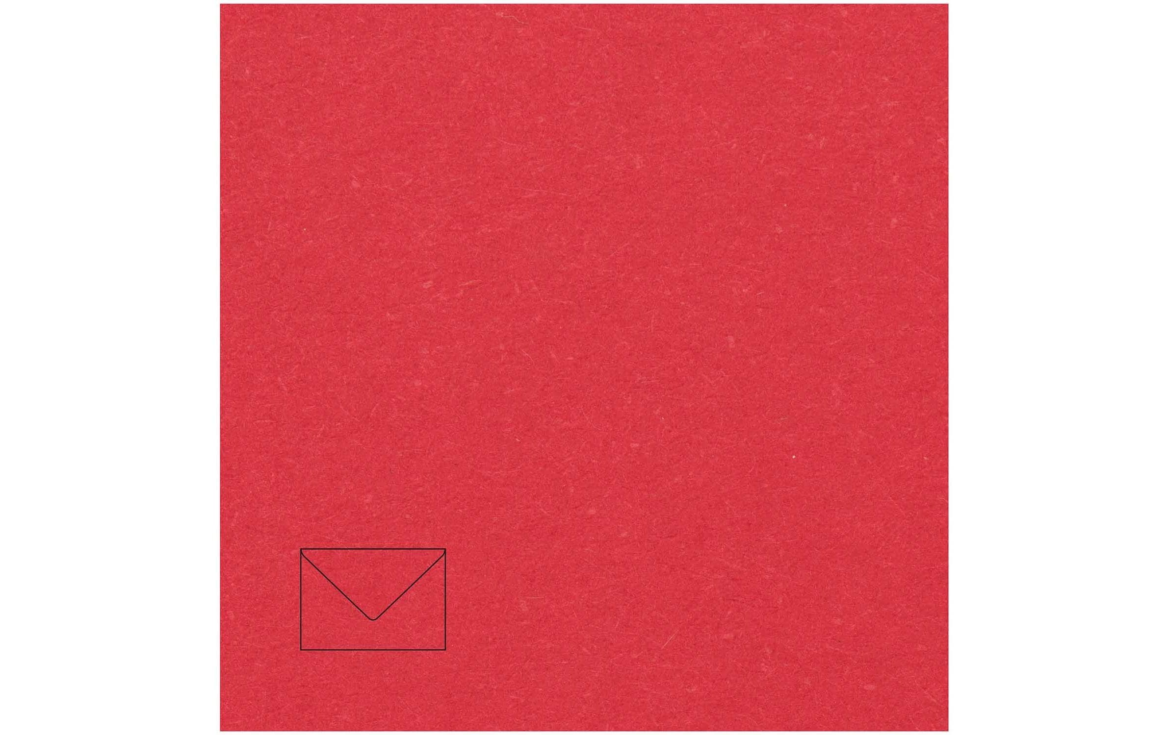 Rico Essentials Umschlag C6 100 g/m² Rot, 50 Stück
