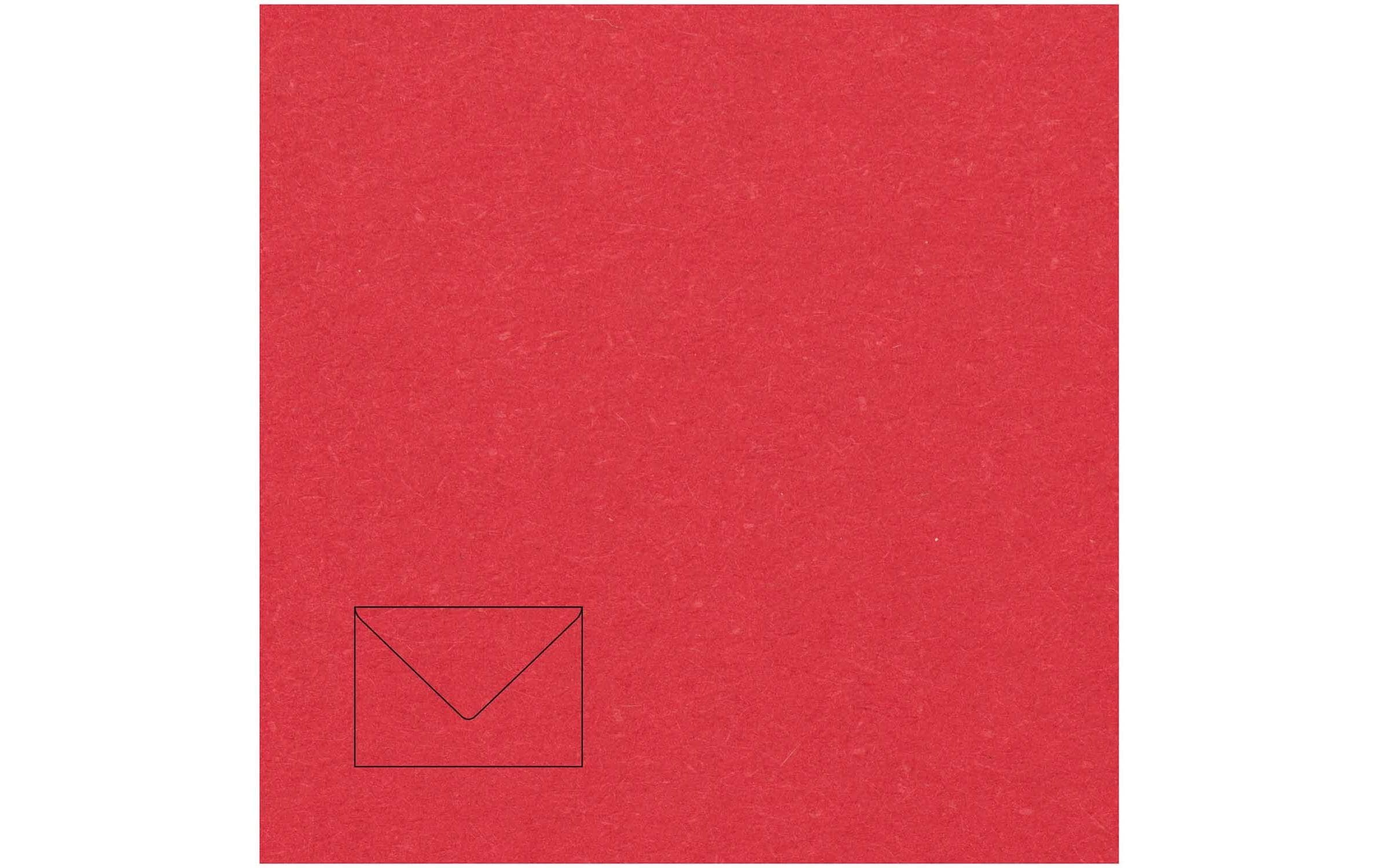 Rico Essentials Umschlag C5 100 g/m² Rot, 50 Stück