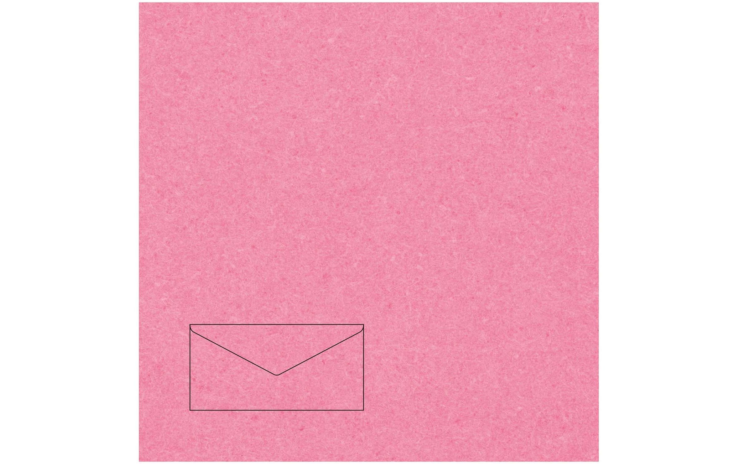 Rico Essentials DL Umschlag 100 g/m² Pink, 50 Stück