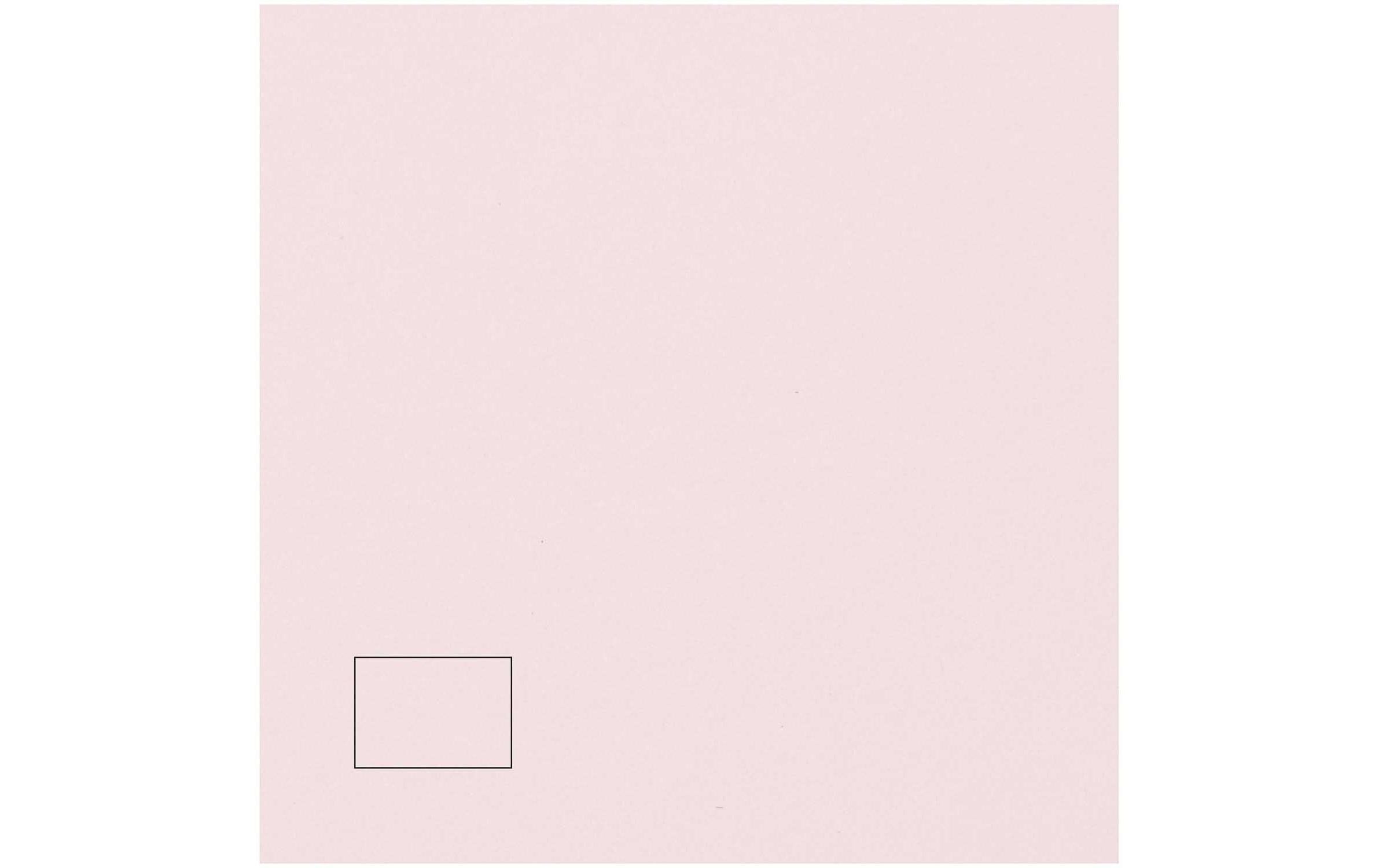 Rico Essentials A7 Einlegekarte Rosa, 50 Stück, 220 g/m²