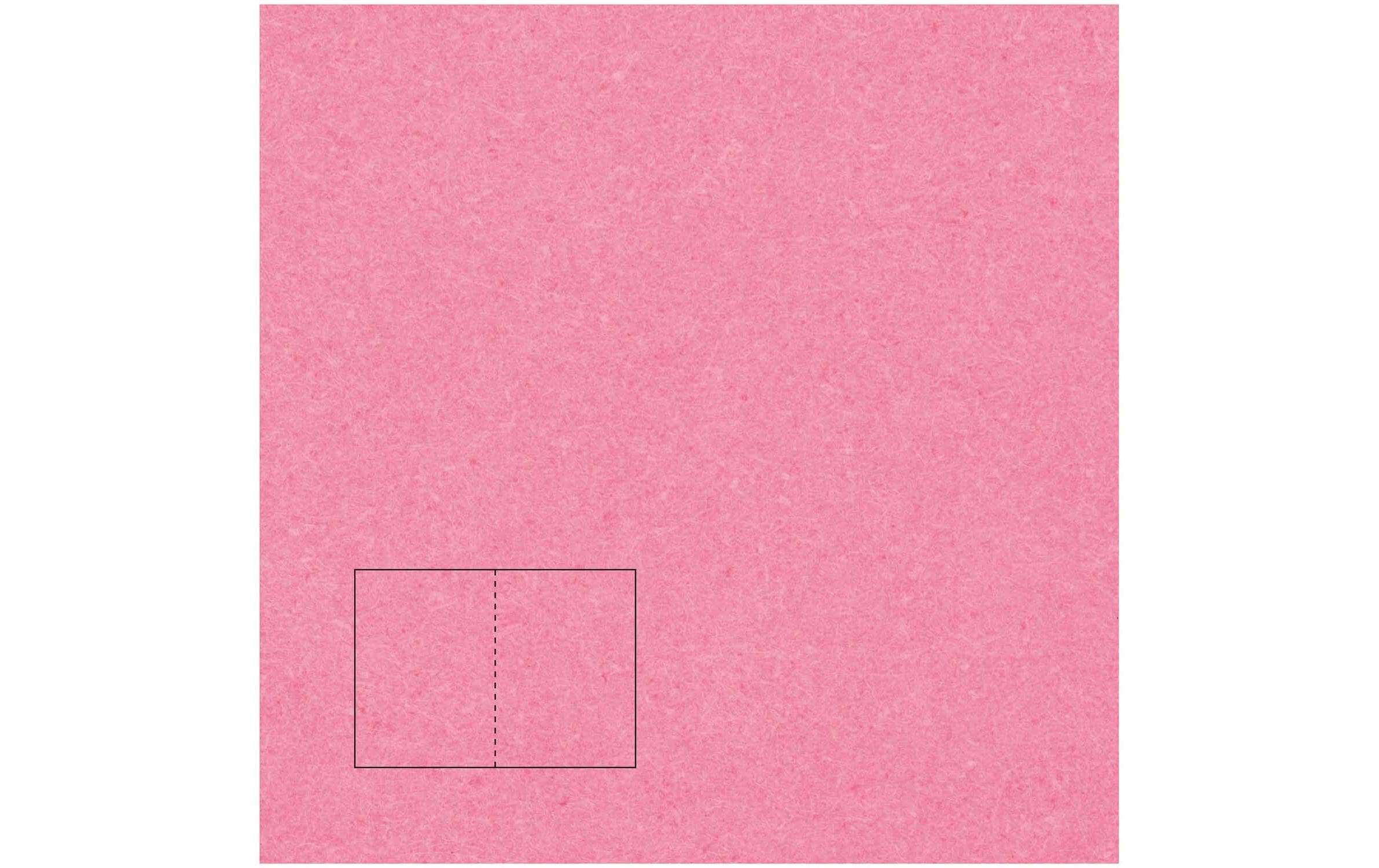 Rico Essentials Karte B6 Klappkarte Pink, 50 Stück, 240 g/m²