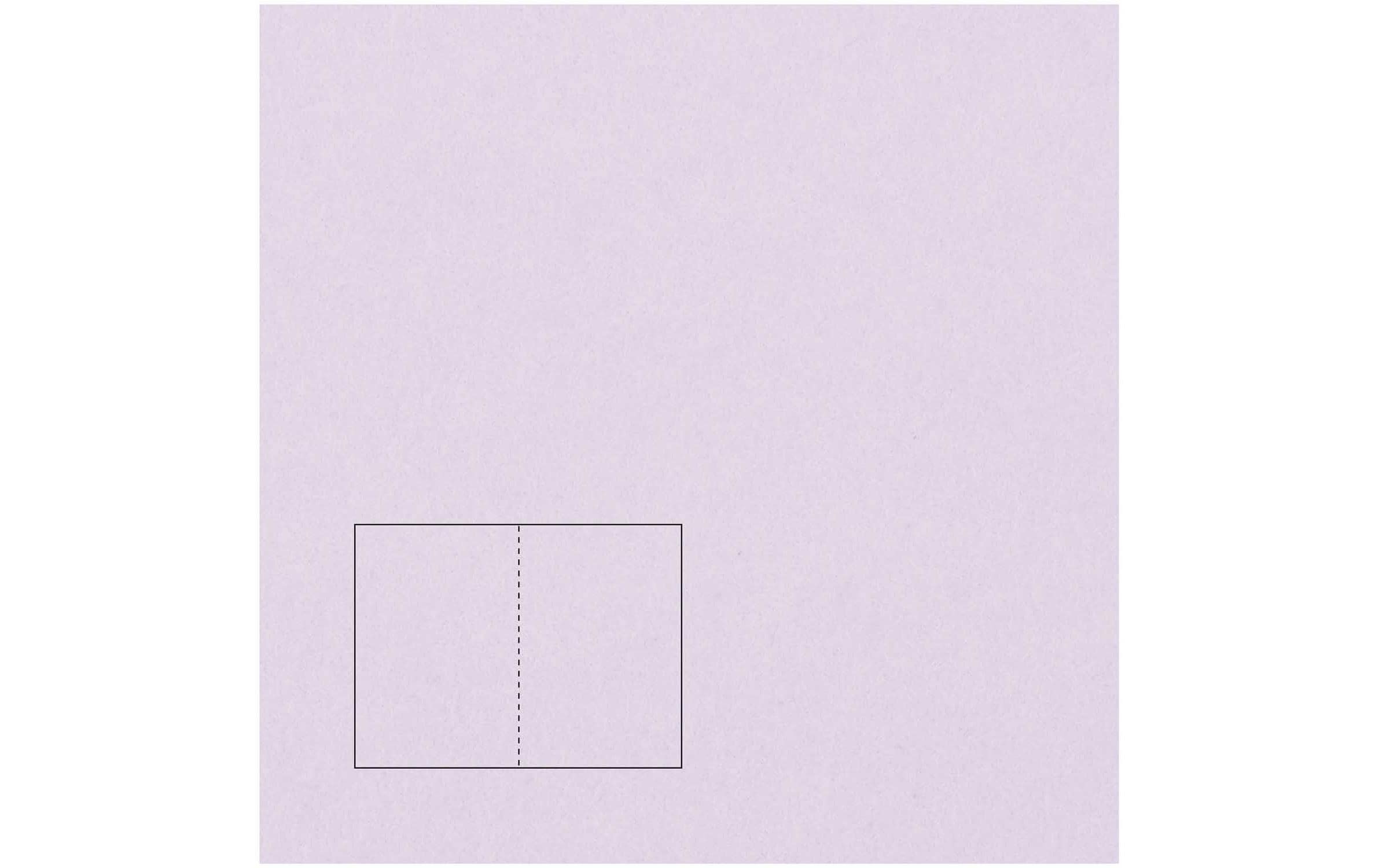 Rico Essentials Karte A5 Klappkarte Flieder, 50 Stück, 240 g/m²