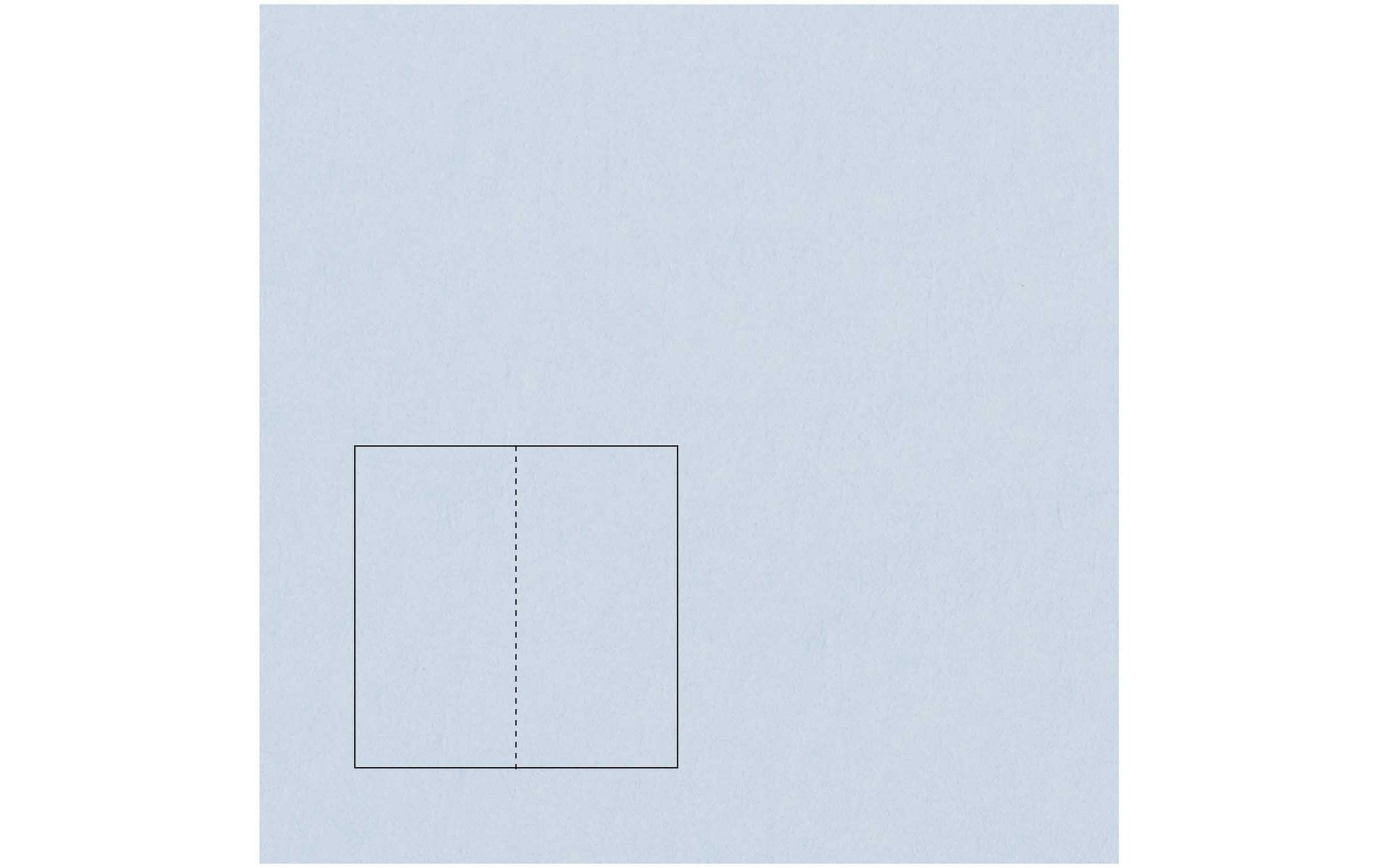 Rico Essentials DL Klappkarte 240 g/m² Hellblau, 50 Stück