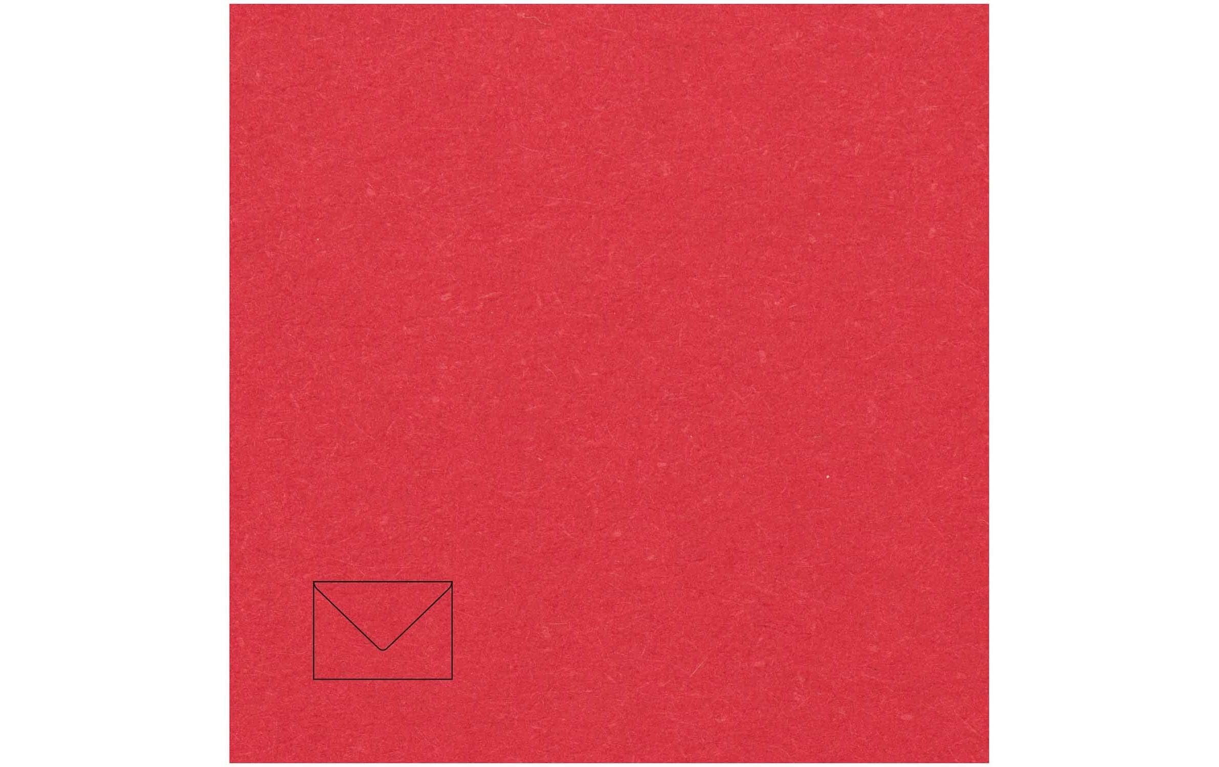 Rico Essentials Umschlag B6 100 g/m² Rot, 50 Stück