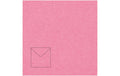 Rico Essentials quadratisch Umschlag Pink, 50 Stück