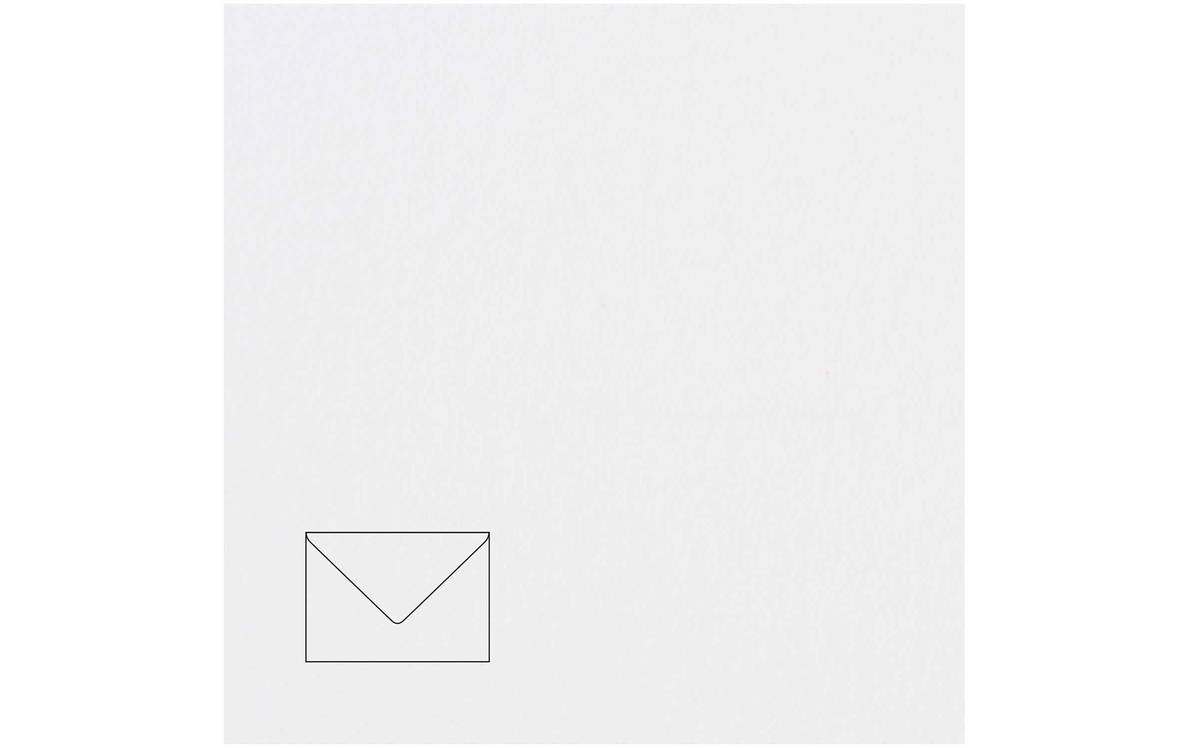 Rico Essentials Umschlag B6 100 g/m² Hochweiss, 50 Stück
