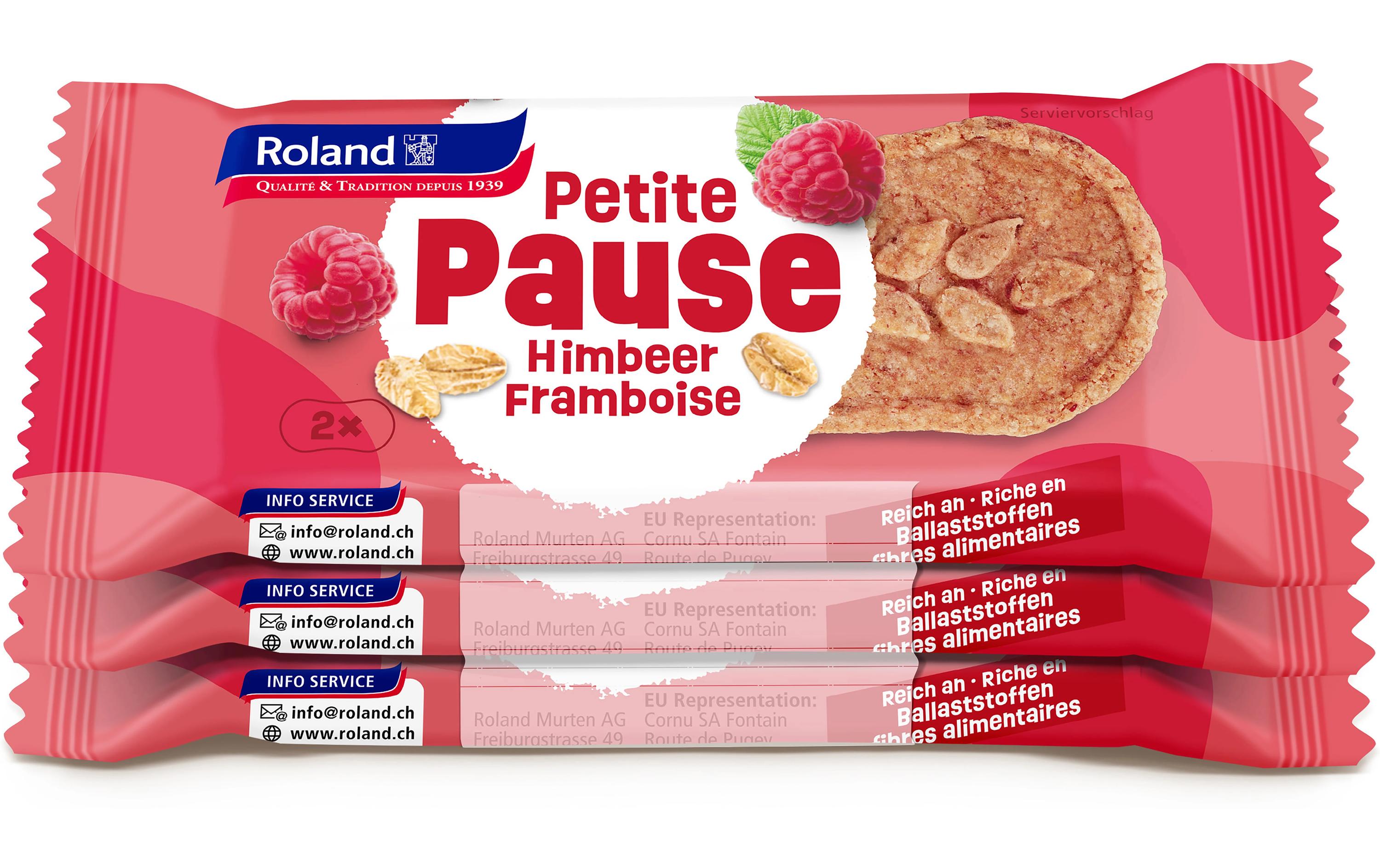 Roland Petite Pause Himbeere 3 x 35 g