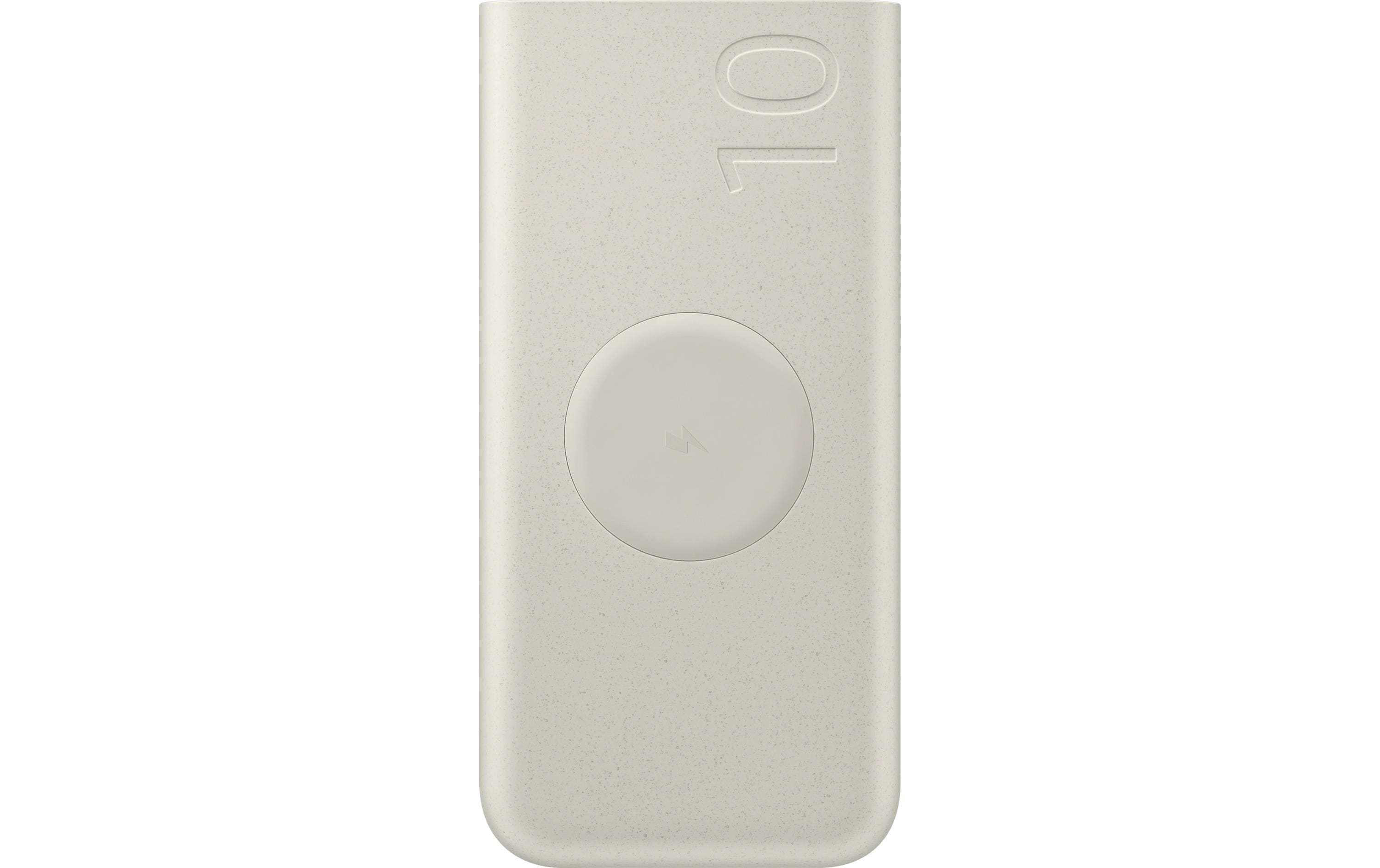 Samsung Powerbank Wireless 10000 mAh, 25W Battery Pack, 2x USB-C, 25W, PD, SFC, beige
