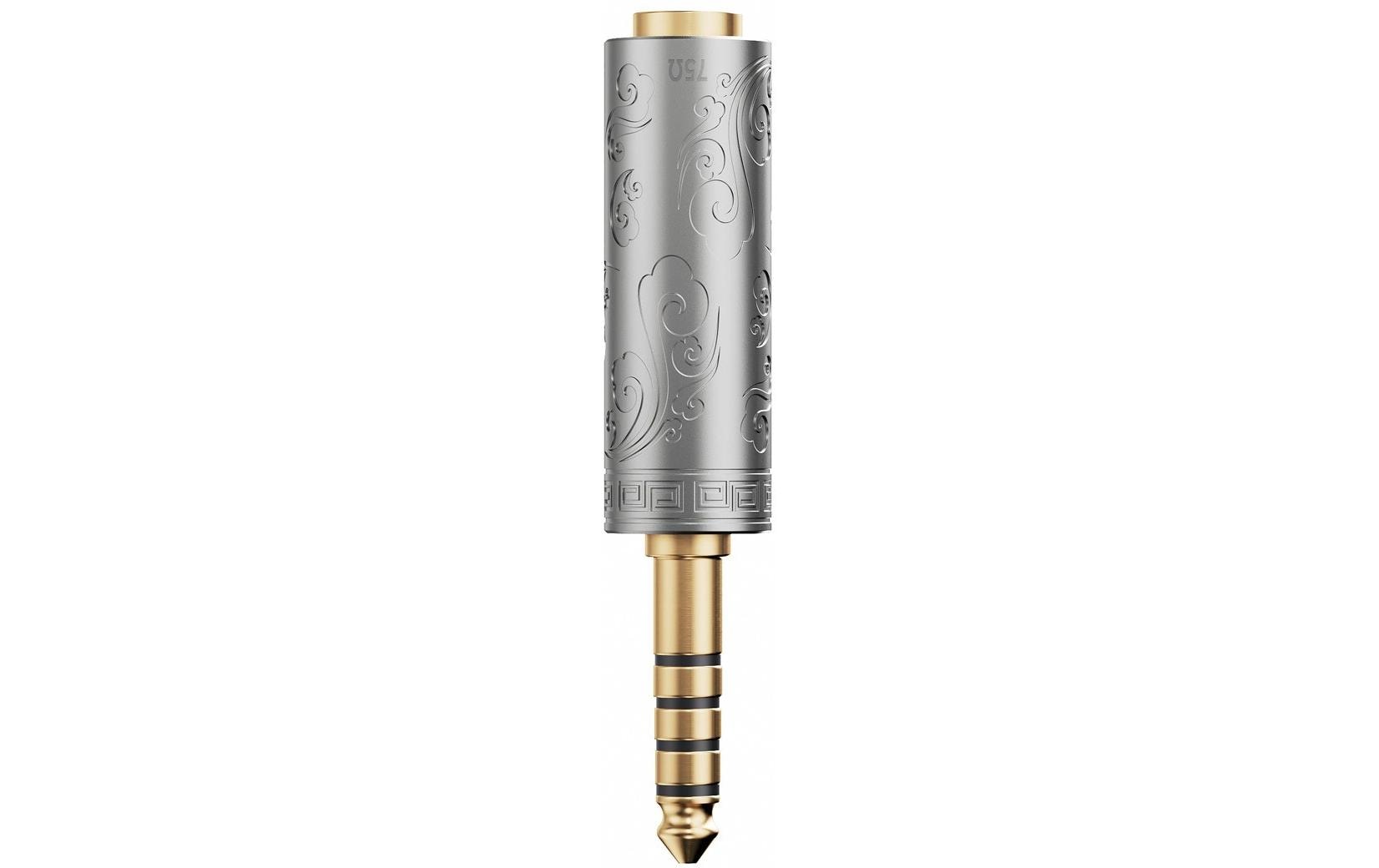 FiiO IMP-4.4GM 75 Ohm Impedanzadapter Silber, 4.4mm Buchse/Stecker