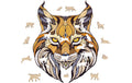 Holzpuzzle Luchs ECO WOOD ART