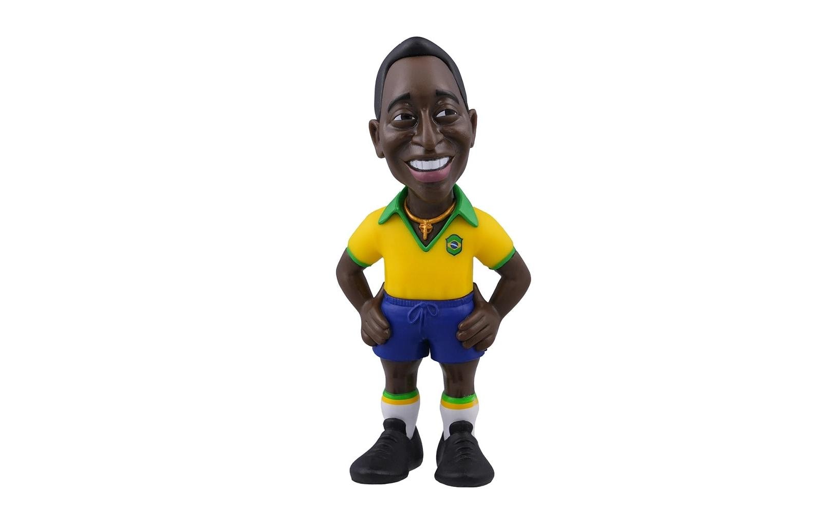 Pelé - Brasilien Heimtrikot 12cm MINIX