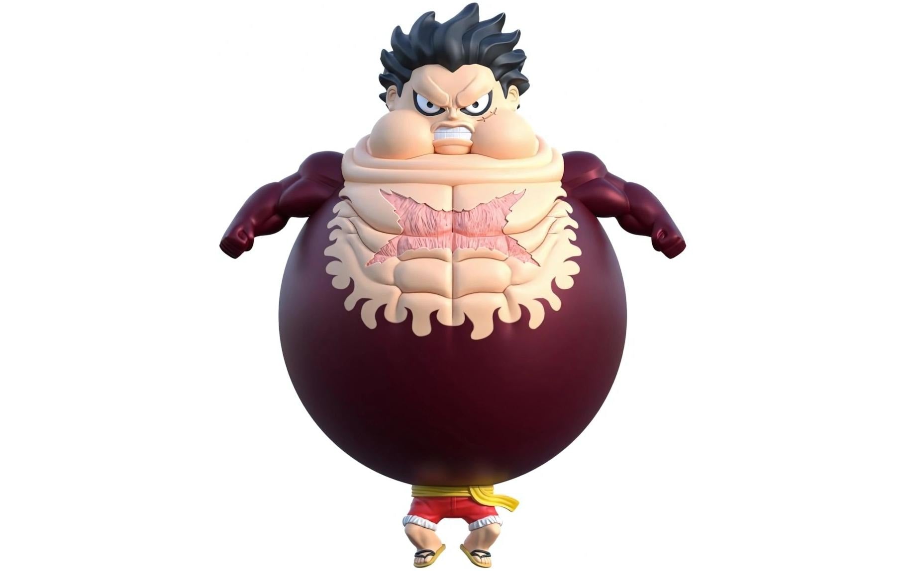 One Piece - Ruffy Gear 4 Tankman (24 cm) Elastikorps