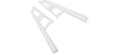 RC4WD Plastic Exhaust Zoomie Headers V1 V8 Scale Engine